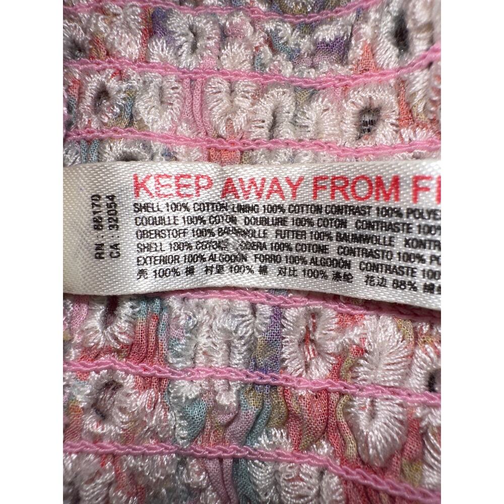 Free People White & Pink Lace Bralette - Picture 5 of 6